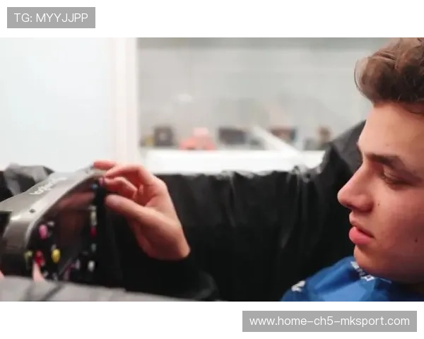 诺里斯再砸方向盘